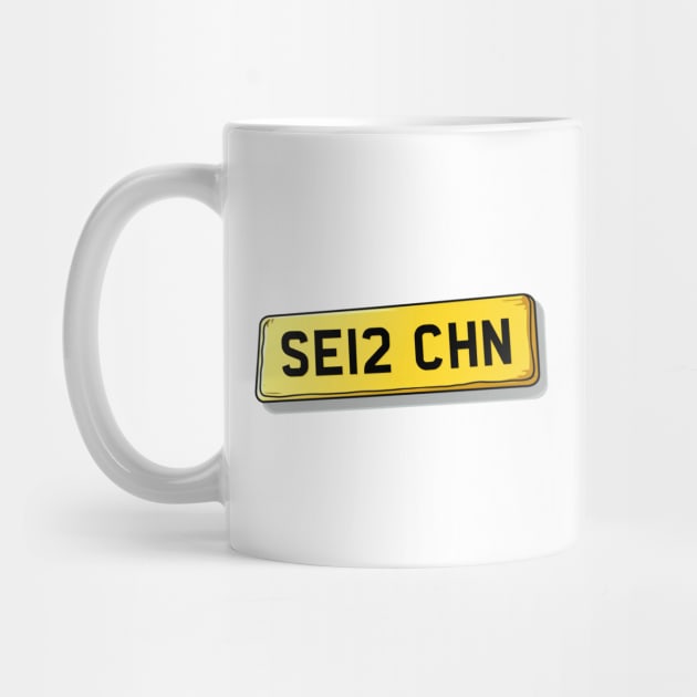 SE12 CHIN Chinbrook Number Plate by We Rowdy